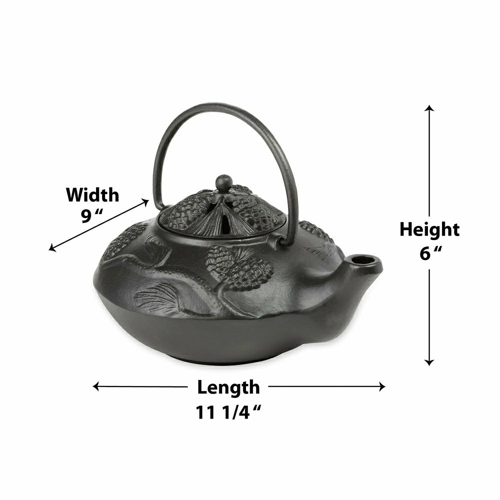 Plow & Hearth Iron Pine Cone Steamer