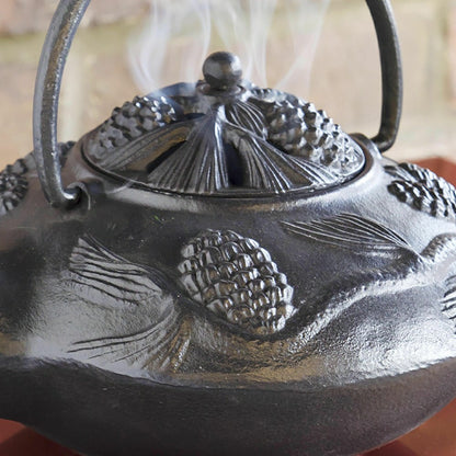 Plow & Hearth Iron Pine Cone Steamer