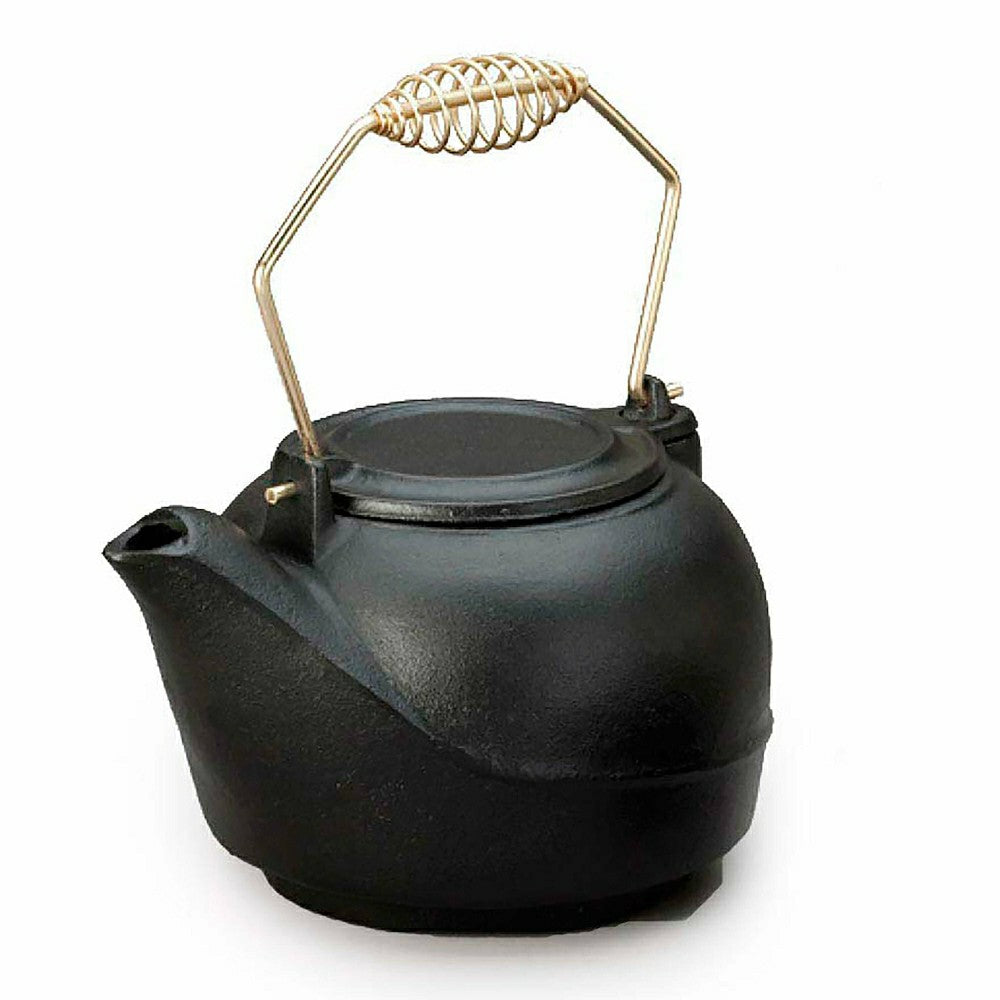 Plow & Hearth 5 Quart Capacity Cast Iron Steamer Kettle