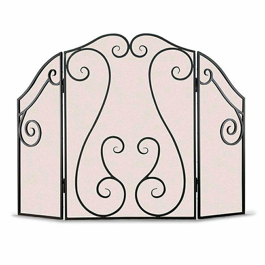Plow & Hearth Antique Scroll Hearth Screen