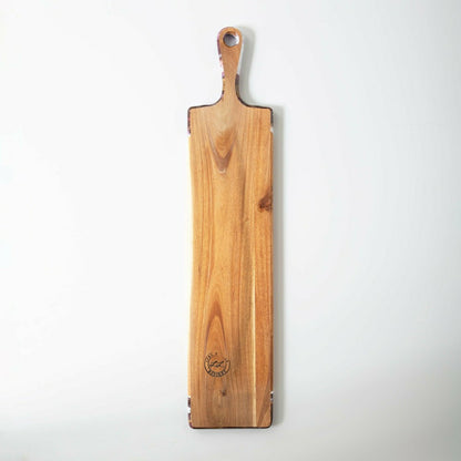 Plow & Hearth Eco-Resin Accented Baguette Board Charcuterie Tray