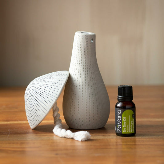 Plow & Hearth Ceramic Mushroom Diffuser, Small