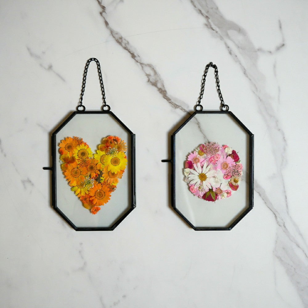 Plow & Hearth Framed Pressed Flowers Kit