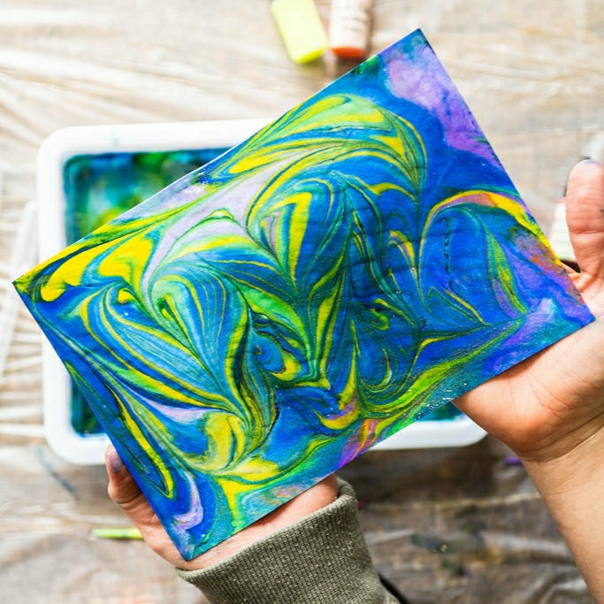Plow & Hearth Water Marbling Kit