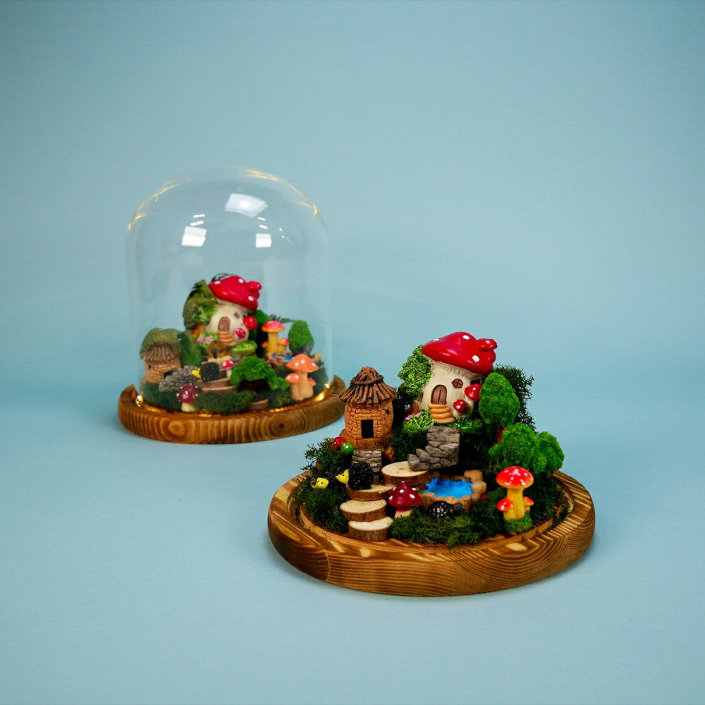 Plow & Hearth LED Fairy Garden Kit