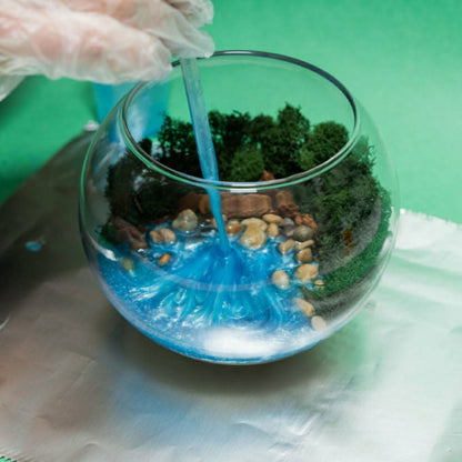 Plow & Hearth Resin Terrarium Kit