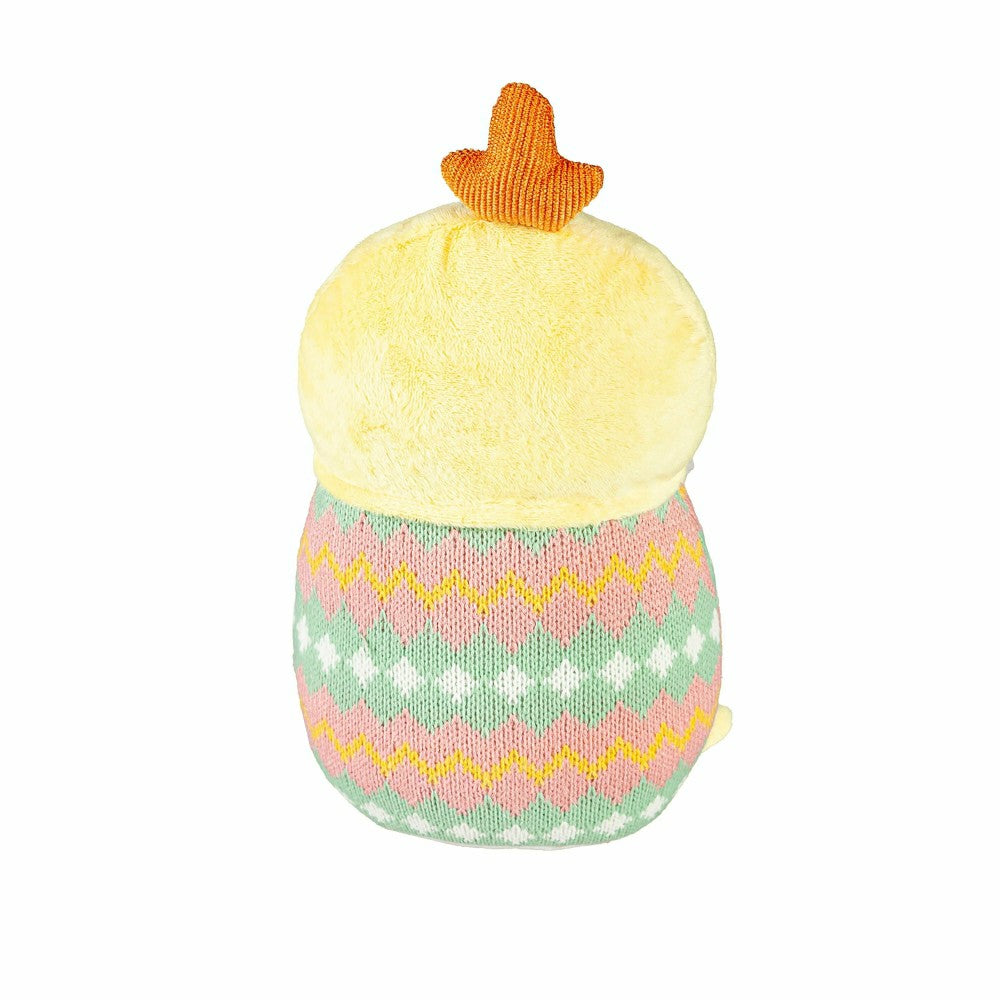 Plow & Hearth 12.5" Fabric Gnome with Chicken Hat Tabletop Décor