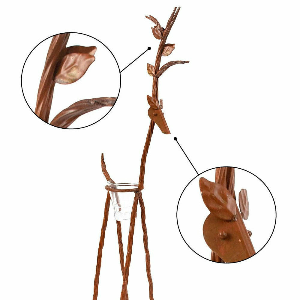 Plow & Hearth Rustic Reindeer, Set of 3