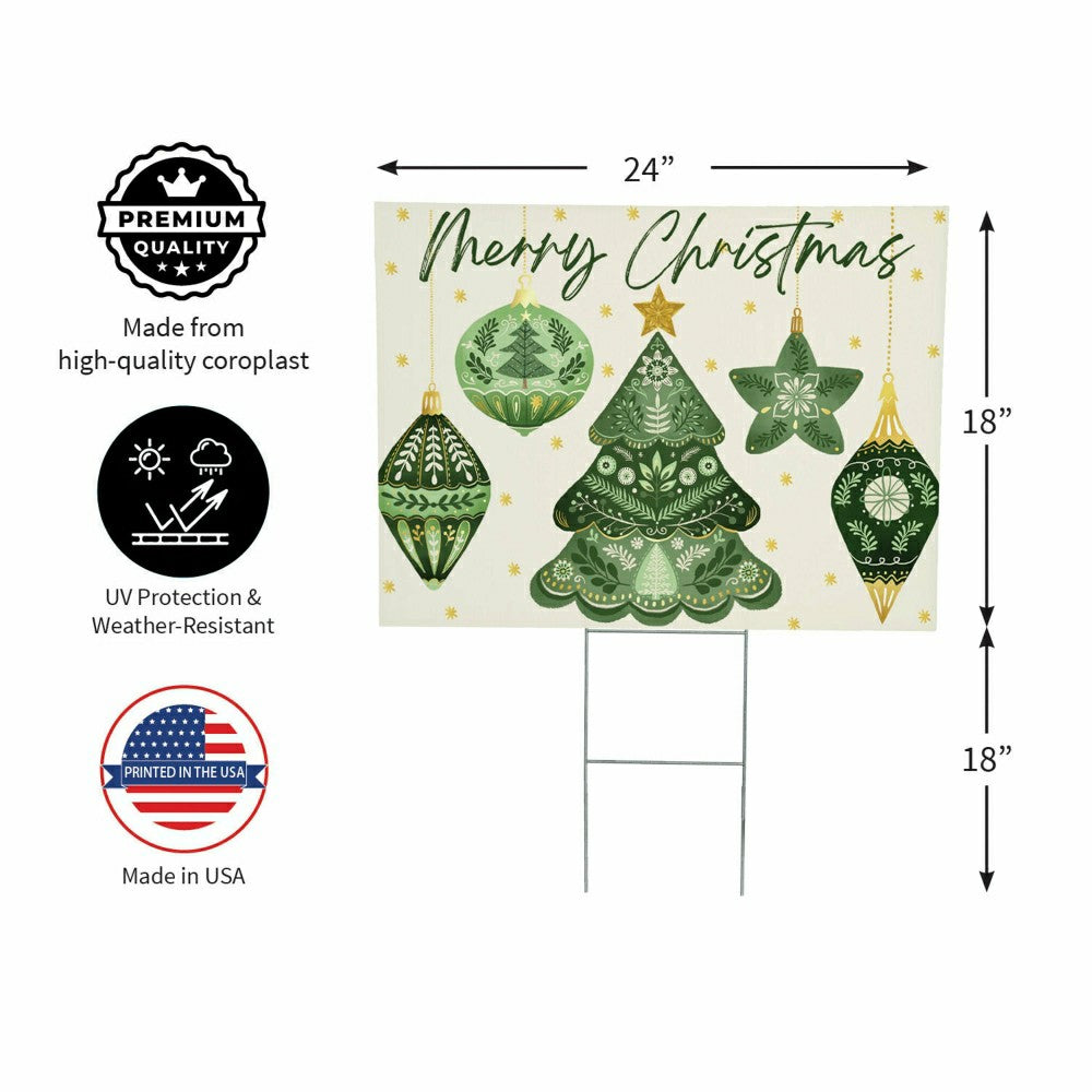 Plow & Hearth 24X18” COROPLAST YARD SIGN