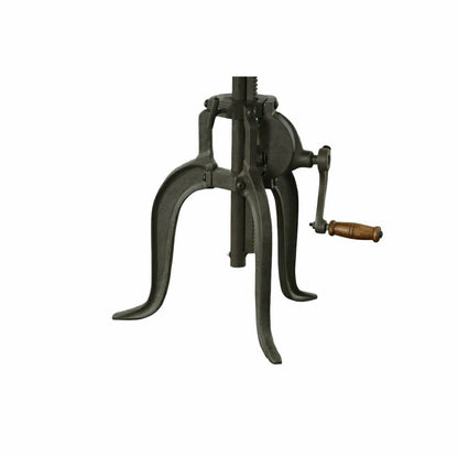 Plow & Hearth Regan Adjustable Accent Table, Industrial