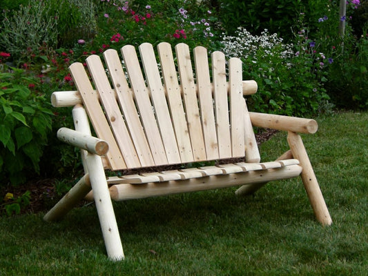 Plow & Hearth Durable Outdoor Wooden Bench
