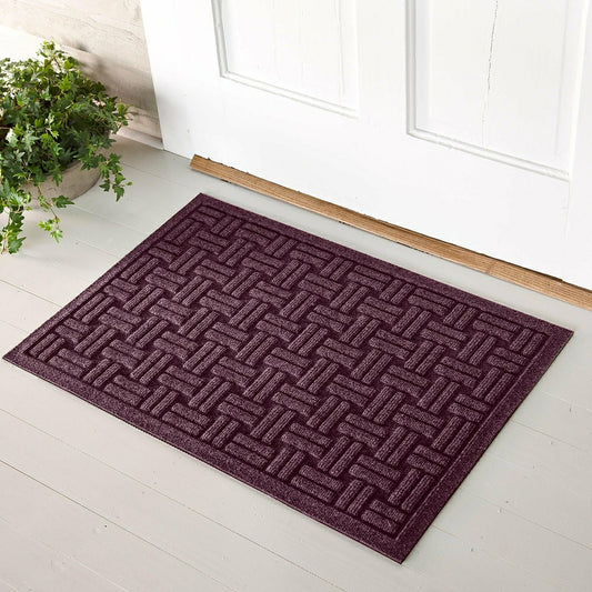 Plow & Hearth WaterHog® Basket Weave Doormat, 3' x 7'