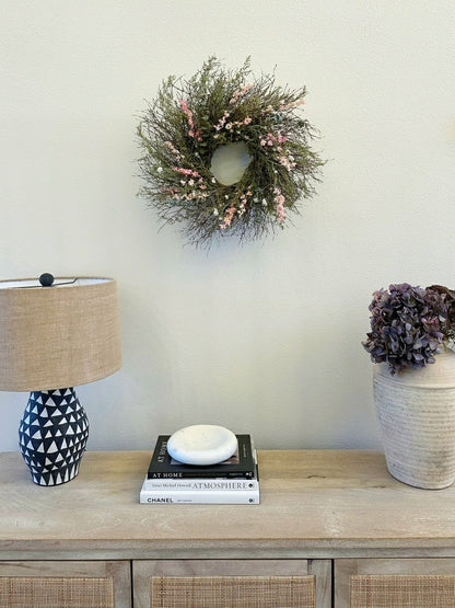 Plow & Hearth Eucalyptus and Sweet Annie Floral Dried Wreath