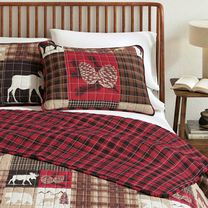 Plow & Hearth Rustic Landscape Quilt Set