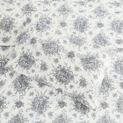 Plow & Hearth Petit Toile Flannel Sheet Sets