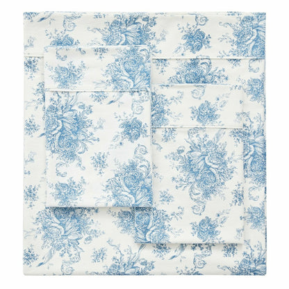 Plow & Hearth Petit Toile Flannel Sheet Sets