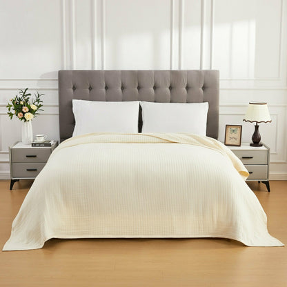 Plow & Hearth Cloud Cotton Gauze Blanket