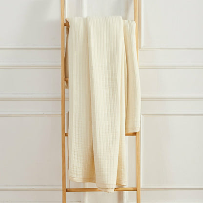Plow & Hearth Cloud Cotton Gauze Blanket