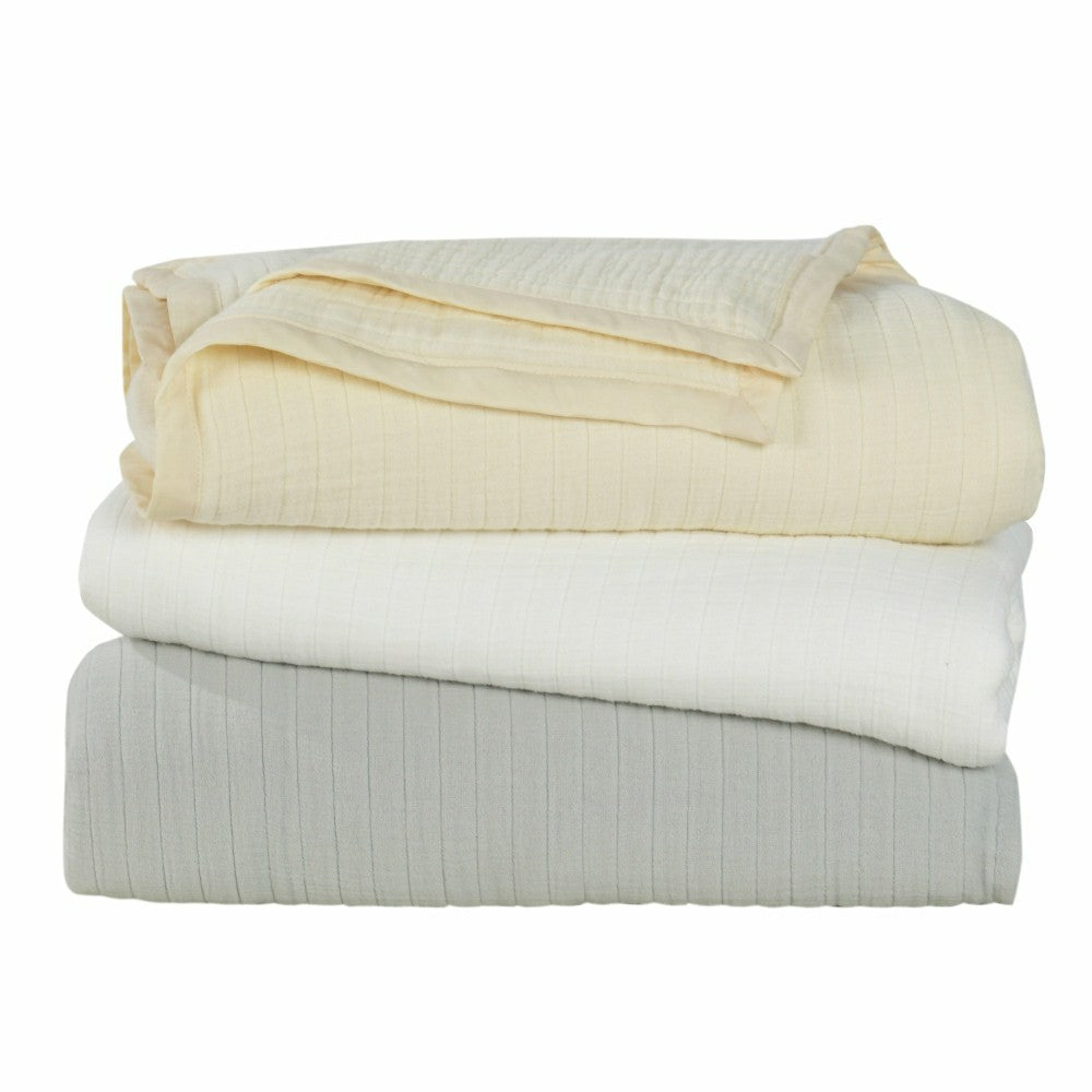 Plow & Hearth Cloud Cotton Gauze Blanket