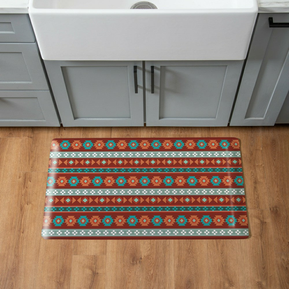 Plow & Hearth EG Studio Southwest/Texas Anti-Fatigue Mat, 30" x 18"