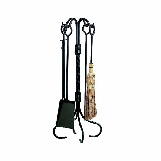Plow & Hearth Twisted Metal Fireside Tool Set