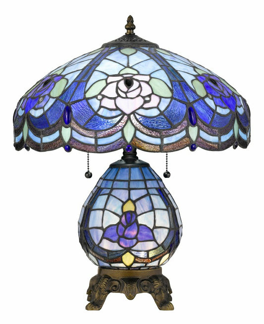 Plow & Hearth Victorian Bloom Table Lamp With Night Light