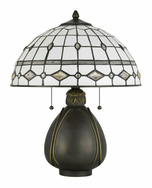 Plow & Hearth Cathedral Diamond Table Lamp