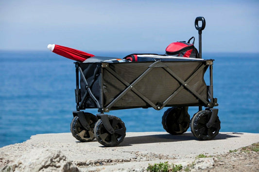 Plow & Hearth Adventure Wagon All-Terrain Portable Utility Wagon