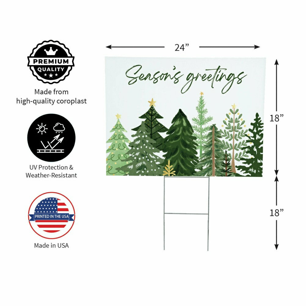 Plow & Hearth 24X18” COROPLAST YARD SIGN