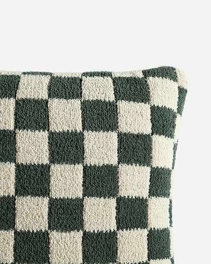 Plow & Hearth Checkerboard Throw Pillow