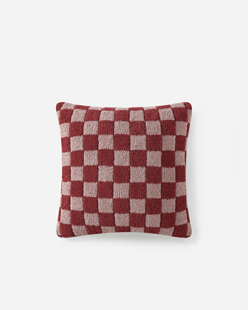 Plow & Hearth Checkerboard Throw Pillow