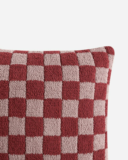 Plow & Hearth Checkerboard Throw Pillow