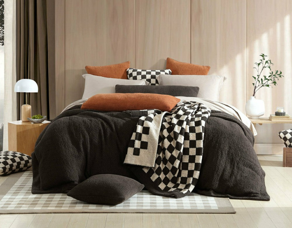 Plow & Hearth Checkerboard Throw Pillow