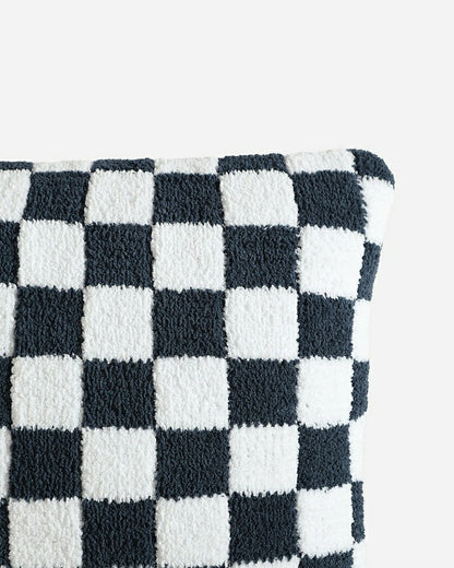 Plow & Hearth Checkerboard Throw Pillow