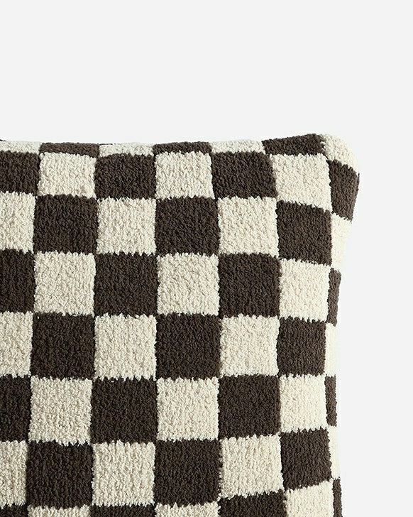 Plow & Hearth Checkerboard Throw Pillow
