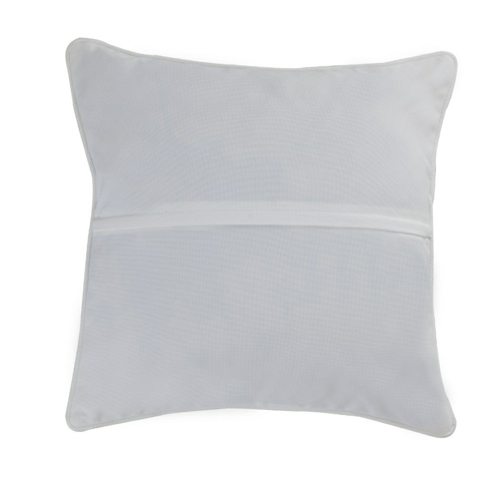 Plow & Hearth East Green Square Outdoor Accent Pillow