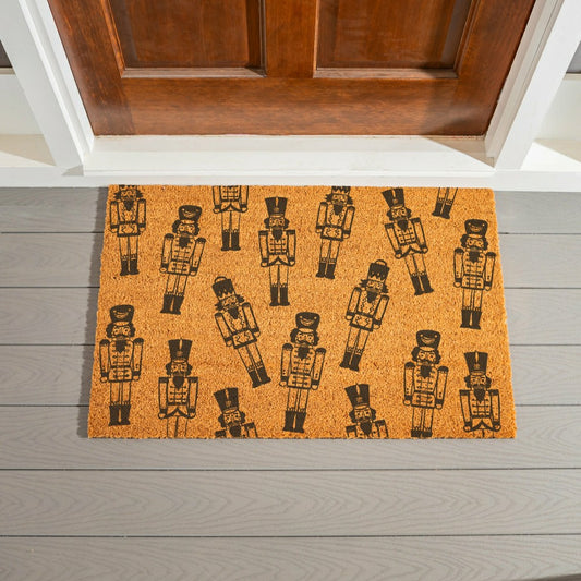 Plow & Hearth Nutcracker Coir Mat,60"x24"