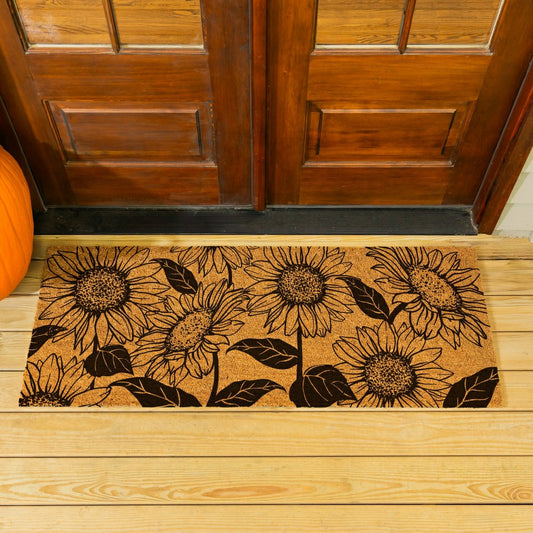Plow & Hearth Coir Mat,60"x24"