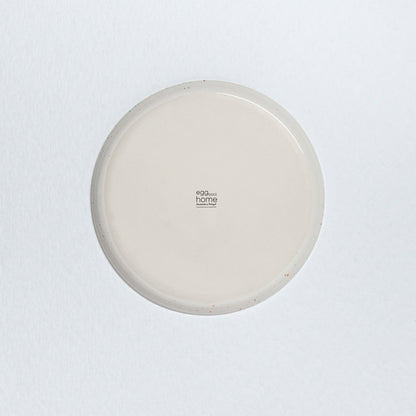 Plow & Hearth White Stoneware Ceramic Dinner Plates 11", Set of 6