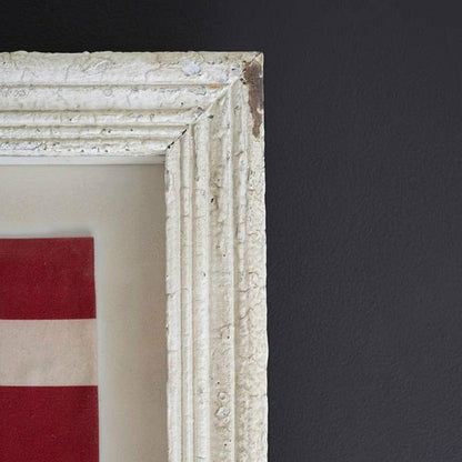 Plow & Hearth Large Framed American Flag Under Glass
