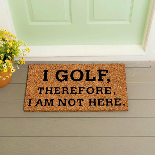 Plow & Hearth I Golf Coir Mat