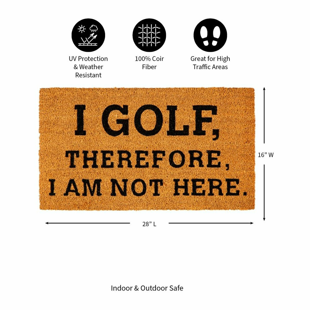 Plow & Hearth I Golf Coir Mat