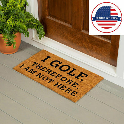 Plow & Hearth I Golf Coir Mat