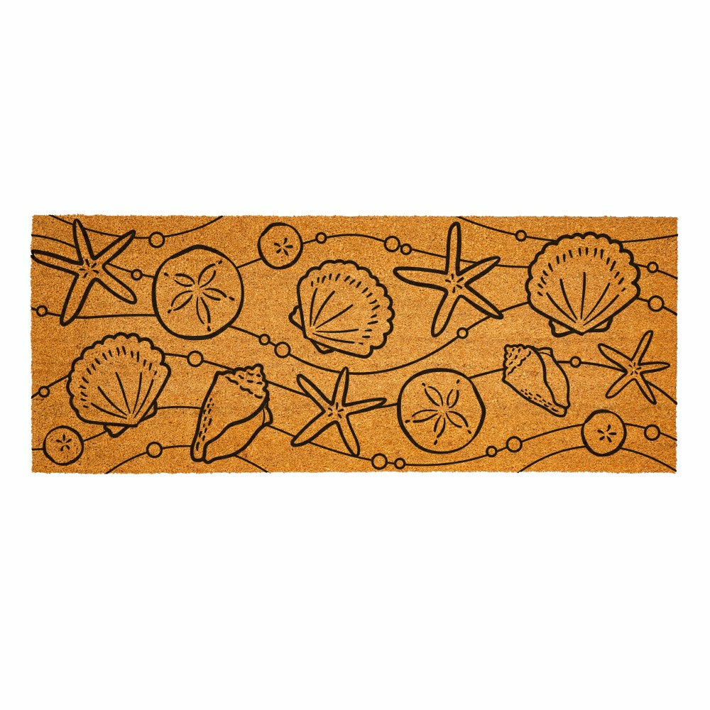 Plow & Hearth EG Studio Palm Beach Coastal Coir Mat (60x24)