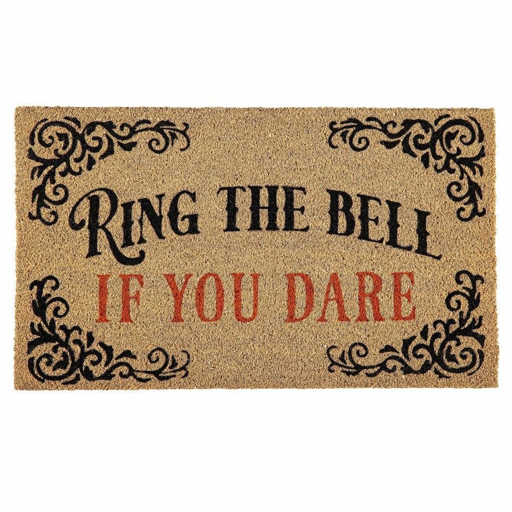 Plow & Hearth Ring The Bell Coir Mat