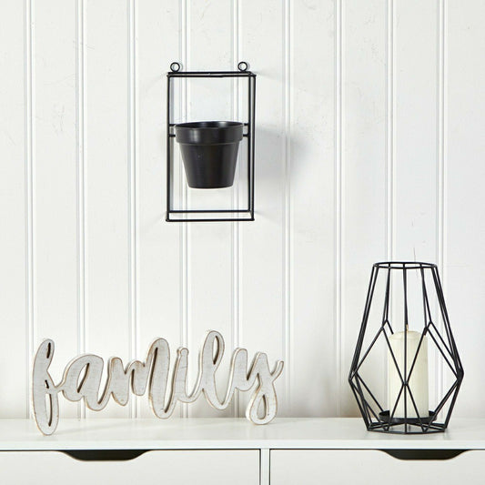 Plow & Hearth 11” Decorative Wall Planter