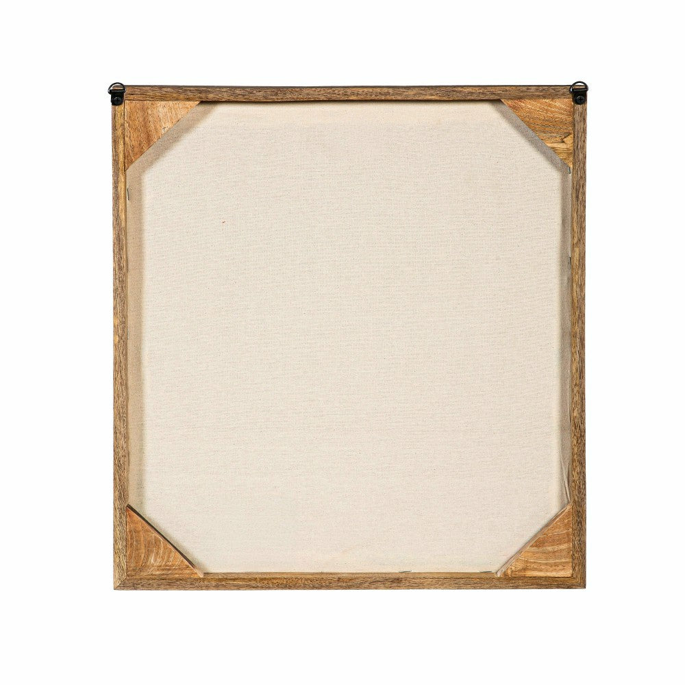Plow & Hearth Embroidered Floral & Butterfly Wall Art