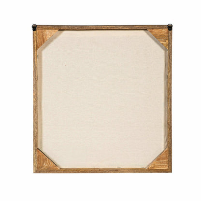 Plow & Hearth Embroidered Floral & Butterfly Wall Art