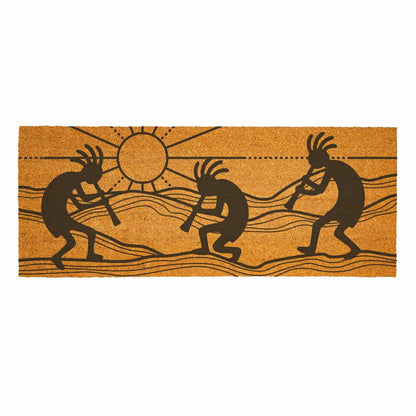Plow & Hearth EG Studio Southwest/Texas Coir Mat,60"x24"