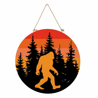 Plow & Hearth Harvest Bigfoot Door Décor,18"